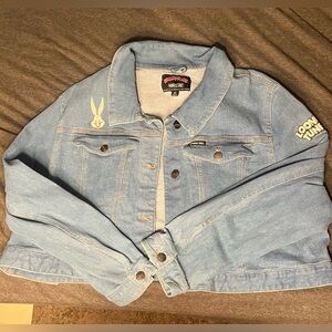 Looney tunes: members only jean jacket